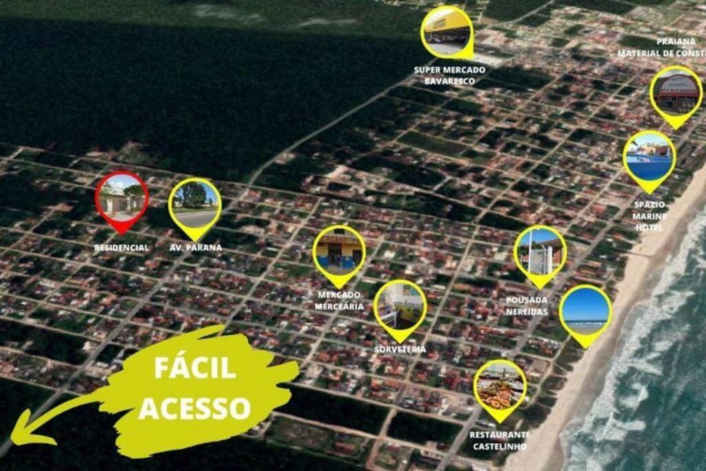 Casa Boa E Barata Em Guaratuba Villa Eksteriør billede